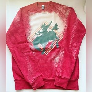 Bucking Horse Bleached Sweatshirt